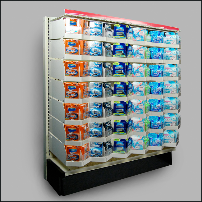 Increase Selling Space and Capture Customer Attention with FFR-DSI's New Power Zone Zig Zag Merchandiser Increase Selling Space and Capture Customer Attention with FFR-DSI's New Power Zone Zig Zag Merchandiser