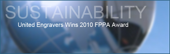 By supporting I-plate production, United Engravers also exercises eco-friendly procedures.