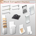 Stock Corrugated Displays